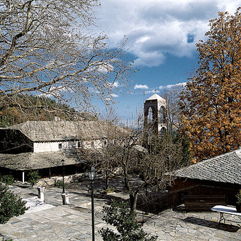 Kissos. The 17th century church of Saint Marina - of unique beauty and craftsmanship - the pride of the village.