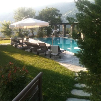 Outdoor pool exclusive to suite 209