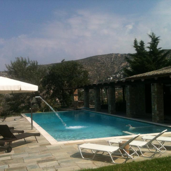 Outdoor pool exclusive to suite 209