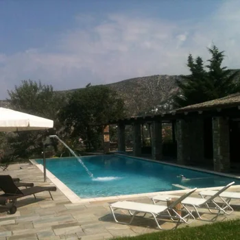 Outdoor pool exclusive to suite 209